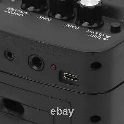 Guitar Amplifier Chargeable Speaker Stereo Output Audio Equi CHU