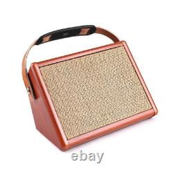 Guitar Bluetooth Speaker 15W Rechargeable Portable Acoustic Guitar Amplifier