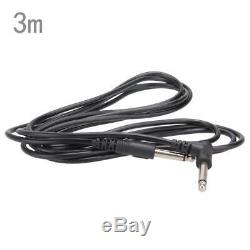 Guitar Cable 3m/10ft Electric Patch Cord Amplifier Copper Wire Speakers Plugs