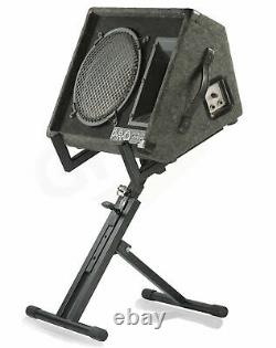 Guitar Combo Amp Floor Stand PA Tilt Back Amplifier Speaker Monitor Holder Mount