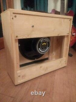 Guitar Speaker Cabinet. 1 x 12 with used Eminence Jet City Speaker