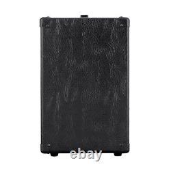 Guitar Speaker Cabinet with 60W Single 12 Driver Loudspeaker 8 Ohm Black