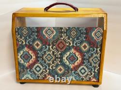 HANDCRAFTED! Princeton Reverb Cabinet Fits 12 Speaker MINT! Birch Baffle