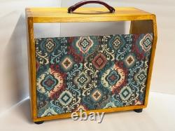 HANDCRAFTED! Princeton Reverb Cabinet Fits 12 Speaker MINT! Birch Baffle