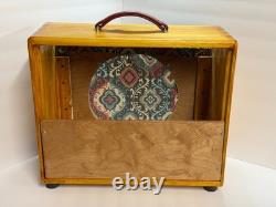 HANDCRAFTED! Princeton Reverb Cabinet Fits 12 Speaker MINT! Birch Baffle