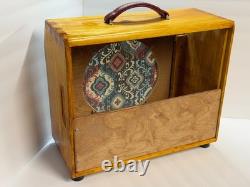 HANDCRAFTED! Princeton Reverb Cabinet Fits 12 Speaker MINT! Birch Baffle