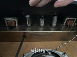 Harmony H400A Vintage 1960s Tube Guitar Amplifier W Jensen Speaker AS/IS