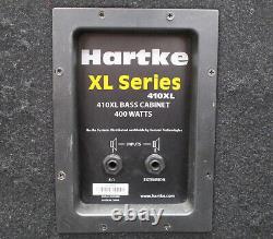 Hartke 410XL 4x10 Bass Cabinet 4x 10 Speaker Cab 400W 8-Ohm