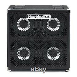 Hartke HyDrive HD410 4x10 Bass Guitar Speaker Cabinet, 1000w, 8Ohms