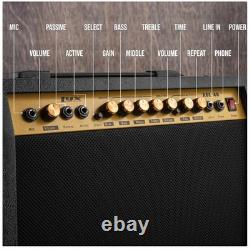 High-Performance 40W Guitar Amp Portable & Powerful