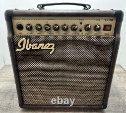 Ibanez Troubadour Model TA20 Guitar Amplifier 4 Ohm Output Chorus and Reverb