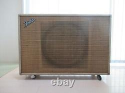 Is down Super precious Fender Showman speaker box with Fender and JBL D