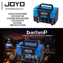 JOYO Bluejay Mini Amp Head 20W Hybrid Tube 2-Channel Amplifier with Bluetooth