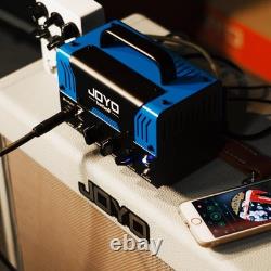 JOYO Bluejay Mini Amp Head 20W Hybrid Tube 2-Channel Amplifier with Bluetooth