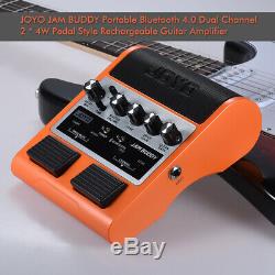 JOYO Jam Buddy 2-in-1 Portable Rechargeable Pedal Guitar Amp Amplifier Speaker