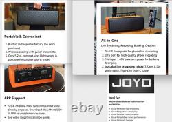 JOYO Jam Buddy III 40W Desktop Amp Modeler for Guitar, 52 Amp Sims, 49 FX