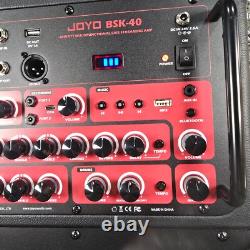 Joyo BSK-40 Live Streaming Acoustic Amplifier with Microphone Input and Battery