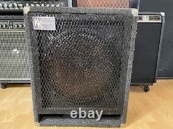 KK Audio 1x15 EVM Thiele Port TL806 Carpeted Bass Cabinet withEV Speaker