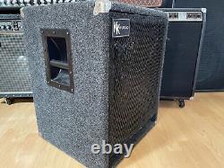 KK Audio 1x15 EVM Thiele Port TL806 Carpeted Bass Cabinet withEV Speaker