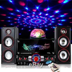 Karaoke Machine System bluetooth Speaker PA Jukebox Guitar Amplifier USB MP3 HOT