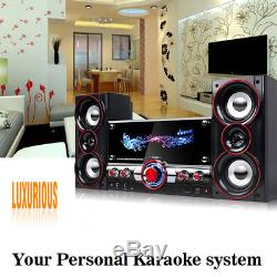 Karaoke Machine System bluetooth Speaker PA Jukebox Guitar Amplifier USB MP3 HOT