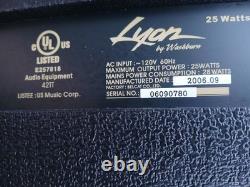 LYON Washburn 25 Watt Guitar AMP LA25DSP 9 Digital Effects Built In GAIN