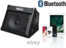 Lightweight 3-Channel Battery-Powered Guitar Amplifier with Bluetooth & Reverb