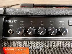 Line 6 Spider V30 MKII Modeling Combo Guitar Amplifier 30 Watts 8 Speaker