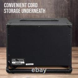 LyxPro 40W Electric Guitar Amp, Guitar Amplifier WithBuilt-In Speaker Black