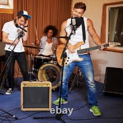 LyxPro 60W Electric Guitar Amp, Guitar Amplifier WithBuilt-In Speaker, Natural