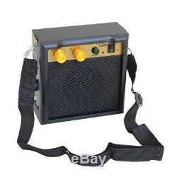 MagiDeal Mini Guitar Bass Amplifier Speakers AMP 5W with Carry Strap