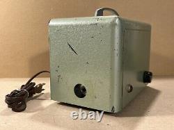 Magnasync Moviola URS 5 watt Tube Power Amplifier Squawk Box Combo Lunchbox Amp