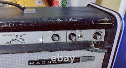 Magnatone MP-2 Tube Combo Amplifier for Bass. (AND Electric Guitar!) Jazz Amp