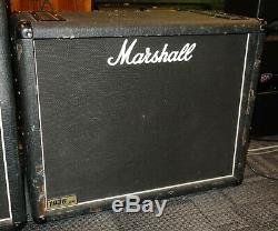Marshall 1936 2x12 extension guitar cab cabinet with Weber Silverbell speakers