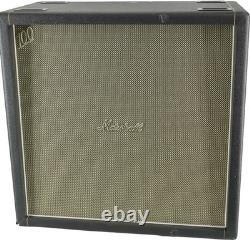Marshall 1960BHW 120W 4x12 Handwired Straight Guitar Speaker Cabinet Black BLEMI