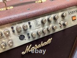 Marshall AS100D Soloist 2-Channel Acoustic Guitar Amplifier, 100 watts Brown