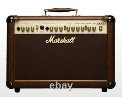 Marshall AS50D 50 watt Acoustic Guitar Combo Amplifier 2x8 Speakers & Mic Input