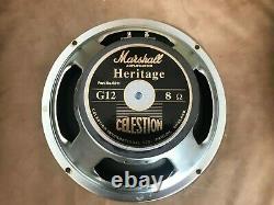 Marshall Heritage Celestion G12 Rare UK made 8 ohms Speaker
