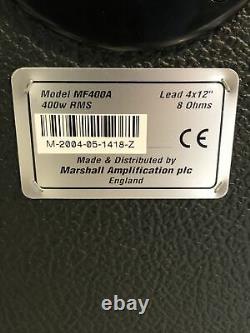 Marshall MF400A RMS 400W Cabinet Celestion G12K-100W Speakers Marshall Cabinet