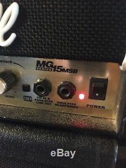 Marshall MG15 MS2 Micro Stack Speakers Only Guitar Amplifier With Head