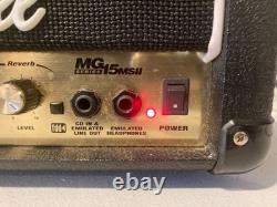 Marshall MG15MSII Micro Stack Guitar Stack Marshall MG15MSII Micro Stack Guitar Stack