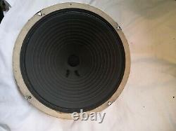 Marshall Vintage 10 Speaker Driver 16 ohm dated c 1965-1967. Working. #7442