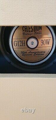 Matamp 1x12 open back guitar speaker cabinet Celestion G12H 70th Anniversary 30