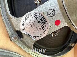 Matched Quad 4 Vintage 1970s Sound City Fane 122190 40w 15ohm 12 Speakers PA110