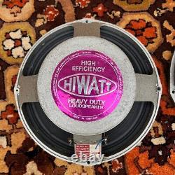 Matched Quad 4x Vintage 1970s Hiwatt Purple Fane 122/17G 50w 15ohm 12 Speakers