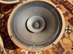 Matched Quad 4x Vintage 1973 Celestion G12S 20w T1936 12 Speakers Original Cone