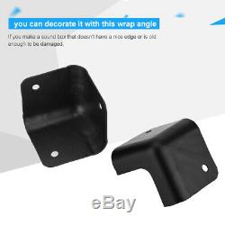 Metal/Plastic Corner Protector Wrap Angle for Speaker Cabinet Guitar Amplifier
