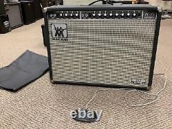 Music Man Sixty-Five 212 2-Channel Guitar Tube Combo Amplifier with Switch & Cover