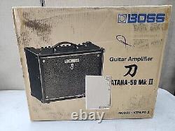NEW Boss KTN-50-MK2 Katana 50 MKII V2 50W Combo Guitar Amplifier