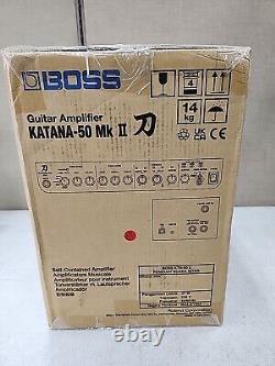 NEW Boss KTN-50-MK2 Katana 50 MKII V2 50W Combo Guitar Amplifier
